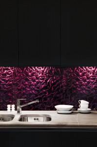DUNIN violet silk black kitchen