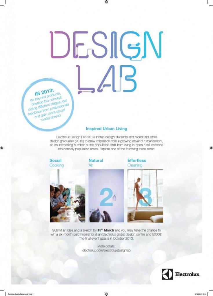 Electrolux Design Lab 13_poster