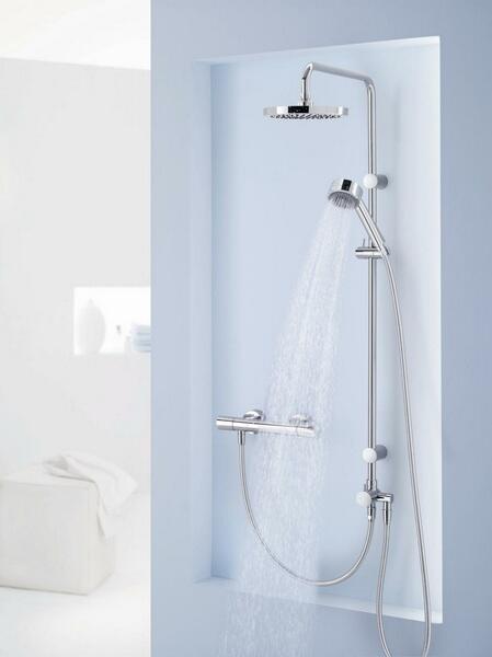 Kludi dual shower system - przyjemne z pożytecznym