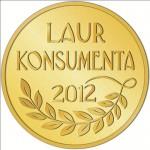 MEDAL Laur Konsumenta zloty 2012