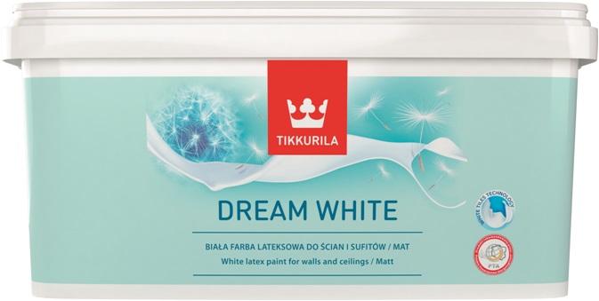 Idealna biel dzięki nowej farbie Tikkurila Dream White