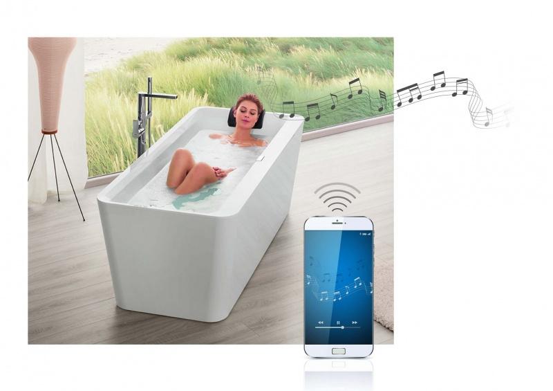 Kąpiel w dźwiękach – system ViSound od Villeroy & Boch
