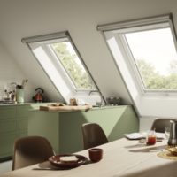 Okna drewniano-poliuretanowe VELUX