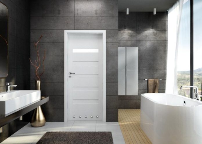 Drzwi wewnętrzne Invado w kolorze białym