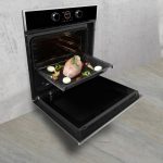 Otwarty piekarnik marki Teka