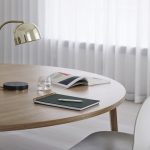 Normann Copenhagen Grant Table Lamp Brass Slice
