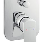 Alba VerdeLine – bateria natryskowa podtynkowa