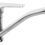 Tiga VerdeLine – bateria umywalkowa stojąca z obrotową wylewką