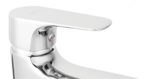 Tiga VerdeLine – bateria umywalkowa stojąca