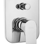 Tiga VerdeLine – bateria natryskowa podtynkowa