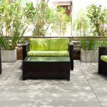 Modern Line – płyta Longer, Donica Regular z podstawka