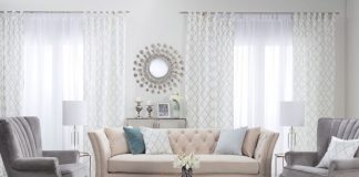 Dekoria.pl, firana woalowa prosta na szelkach