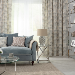 Dekoria.pl, zasłony z kolekcji Gardenia, poduszka Kinga z kolekcji Gardenia