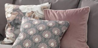 Dekoria.pl, poszewka Gabi z kolekcji Gardenia oraz poszewka Laura z kolekcji Velvet