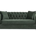 Dekoria.pl, sofa Chesterfield Classic Velvet Green Forest