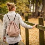 Dekoria.pl, plecak-worek light rose