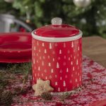 Dekoria.pl, pojemnik Christmas Trees red