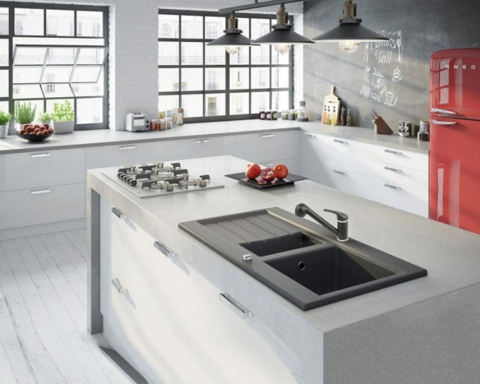 Freya – bateria zlewozmywak do zlewozmywaków granitowych