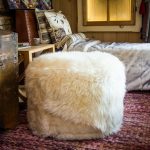 Pufa Roller Premium z naturalnej skóry owczej