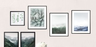 Dekoria.pl, obrazy Mystery, Succulent, stolik Orpin Coppe, lampiony Nadia