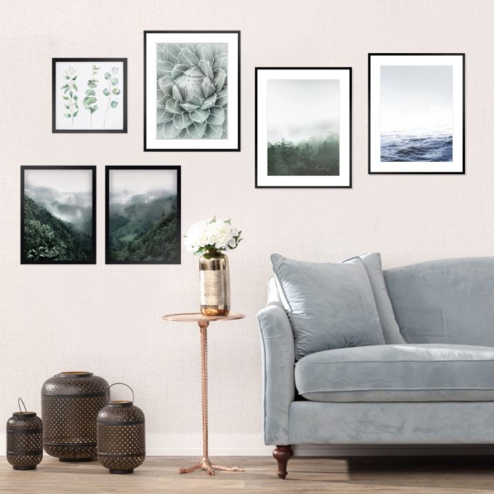 Dekoria.pl, obrazy Mystery, Succulent, stolik Orpin Coppe, lampiony Nadia