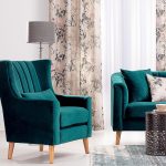 Dekoria.pl, fotel Meriva Velvet Sea green