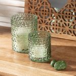 Dekoria.pl, komplet świeczników Basil green