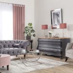 Dekoria.pl, zasłona na szelkach, podnóżek, kolekcja tkanin Velvet