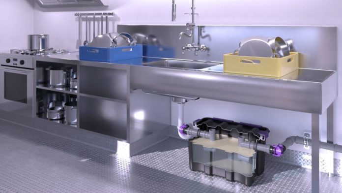 KESSEL_przyklad_instalacji_separatora_tluszczu_EasyClean_free_UnderSink