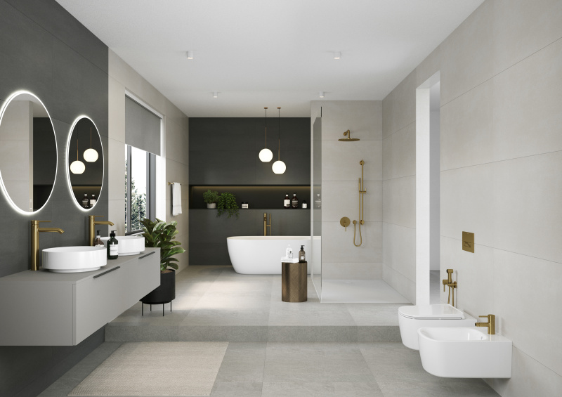 KLUDI BOZZ Brushed Gold