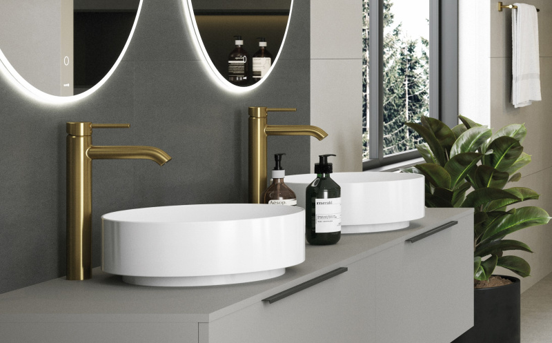 KLUDI BOZZ Brushed Gold_