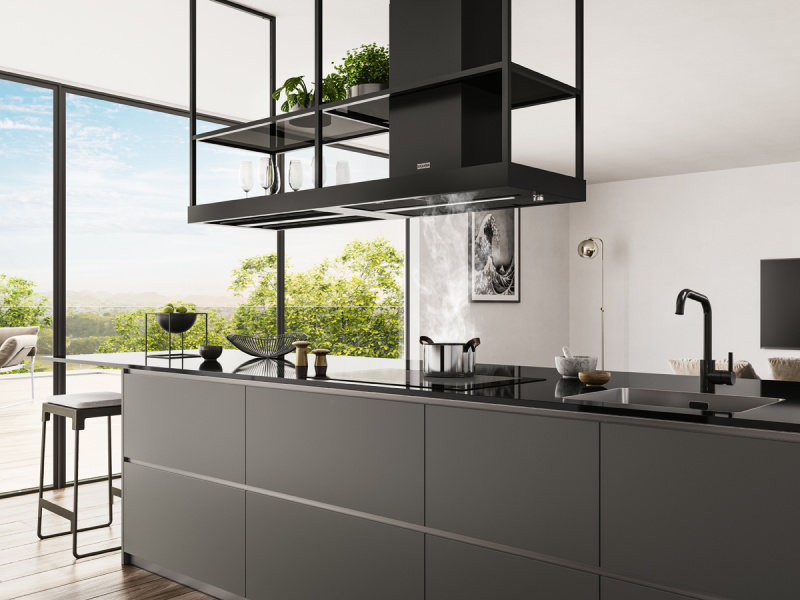 12 Franke okap wyspowy Mythos T-Shelf