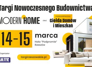 Targi Nowoczesnego Budownictwa MODERN HOME oraz Podkarpacka Giełda Domów i Mieszkań 2MH - baner