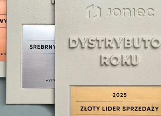 Joniec wyróżnia najlepszych partnerów handlowych tytułem DYSTRYBUTORA ROKU