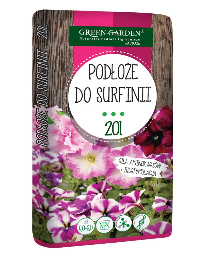 Podłoże do surfinii z biostymulacją